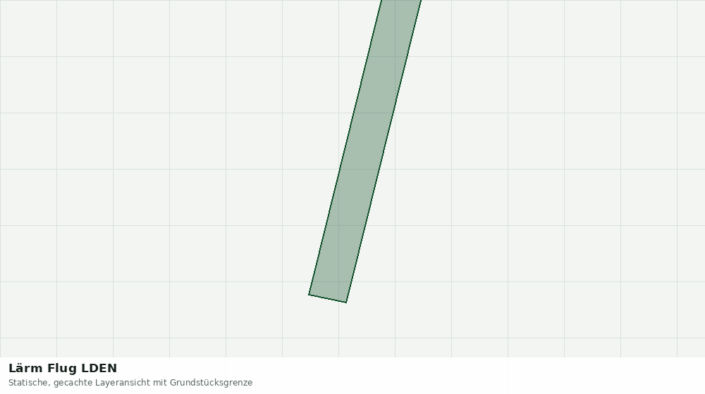 Statische Kartenansicht: Lärm Flug LDEN