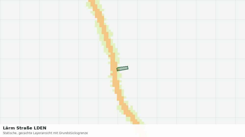 Statische Kartenansicht: Lärm Straße LDEN