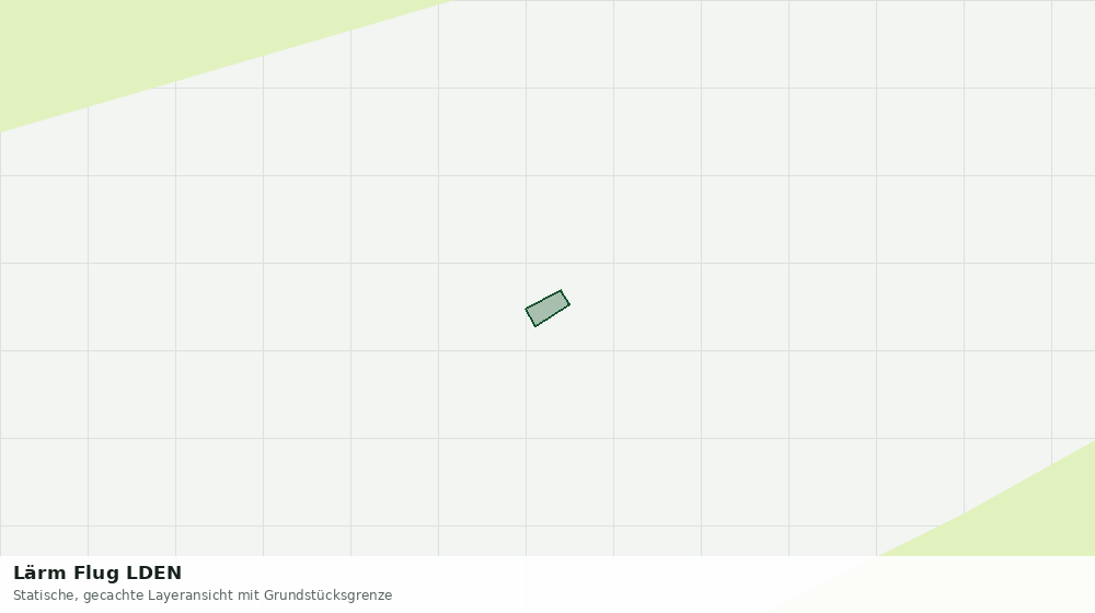 Statische Kartenansicht: Lärm Flug LDEN