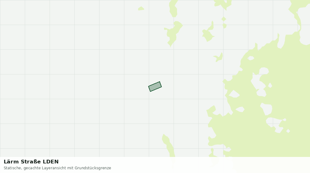 Statische Kartenansicht: Lärm Straße LDEN