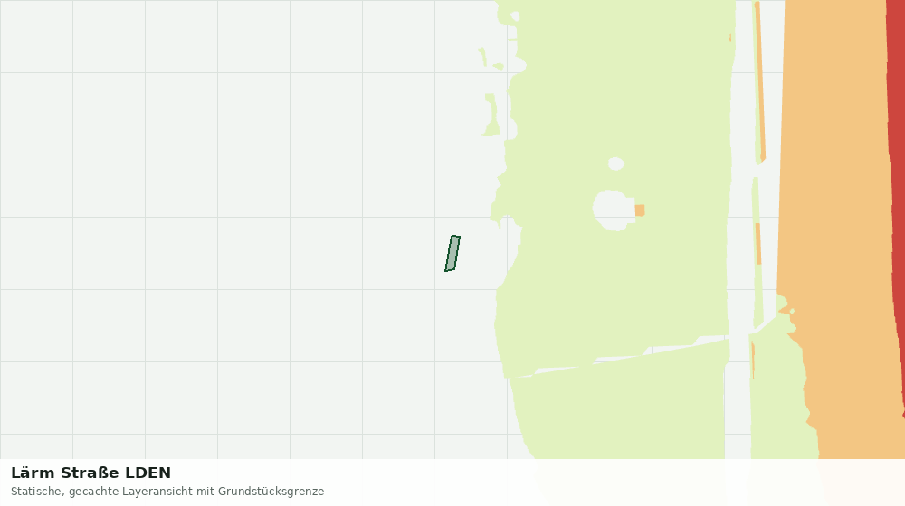 Statische Kartenansicht: Lärm Straße LDEN