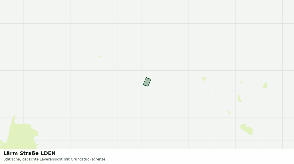 Statische Kartenansicht: Lärm Straße LDEN