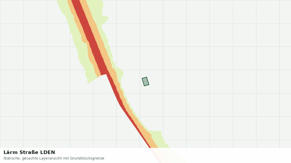 Statische Kartenansicht: Lärm Straße LDEN
