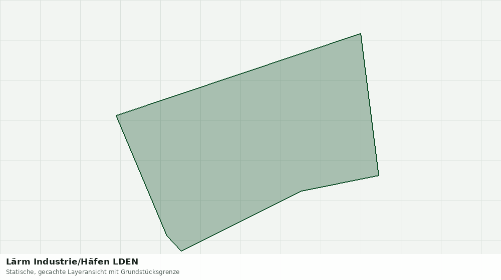 Statische Kartenansicht: Lärm Industrie/Häfen LDEN