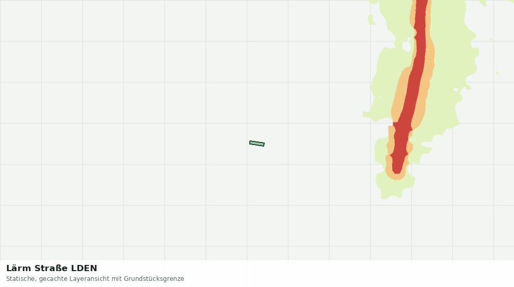 Statische Kartenansicht: Lärm Straße LDEN