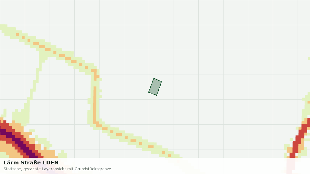 Statische Kartenansicht: Lärm Straße LDEN