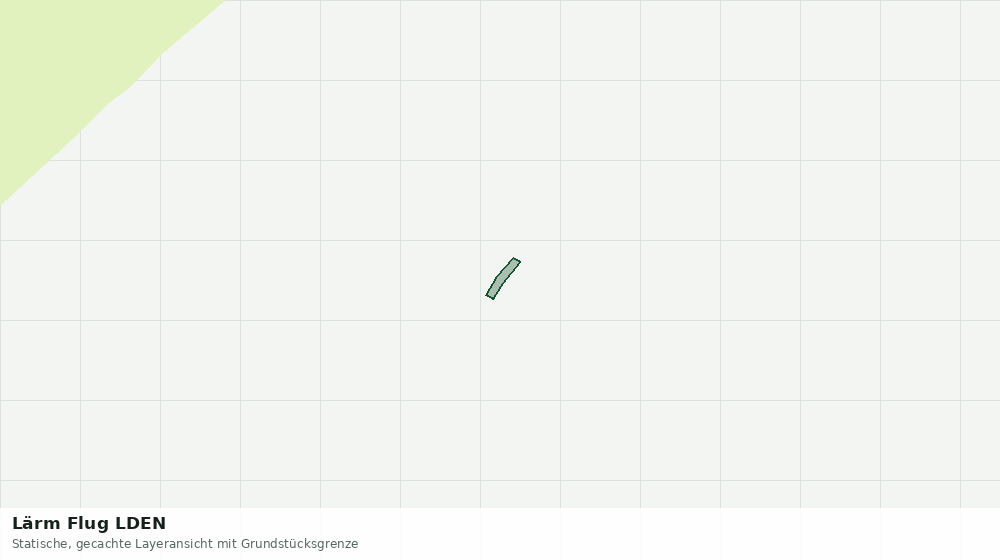 Statische Kartenansicht: Lärm Flug LDEN