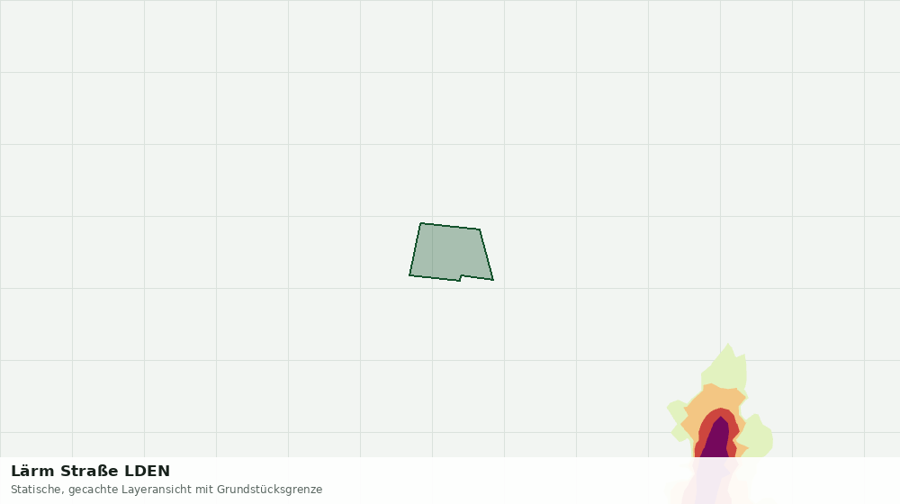 Statische Kartenansicht: Lärm Straße LDEN