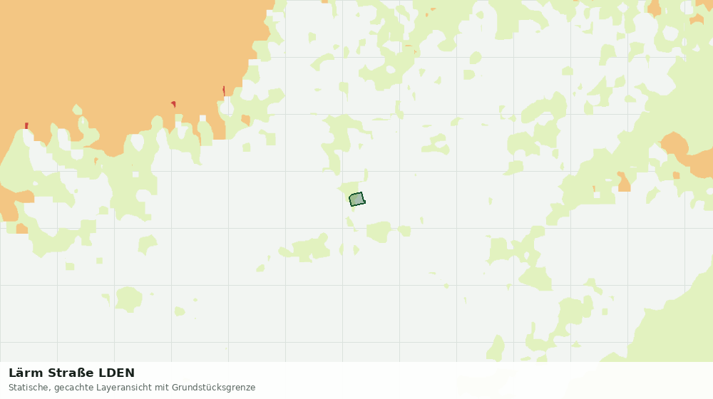 Statische Kartenansicht: Lärm Straße LDEN