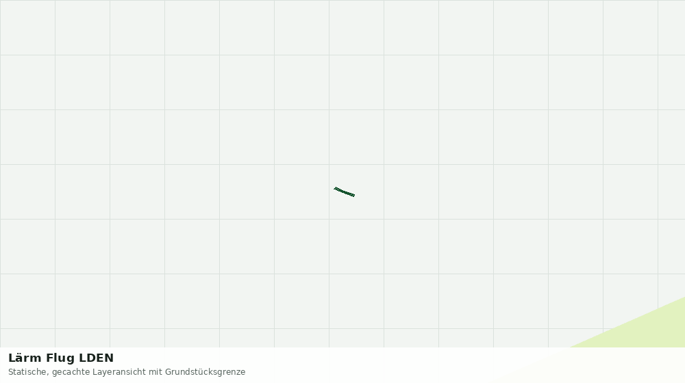 Statische Kartenansicht: Lärm Flug LDEN
