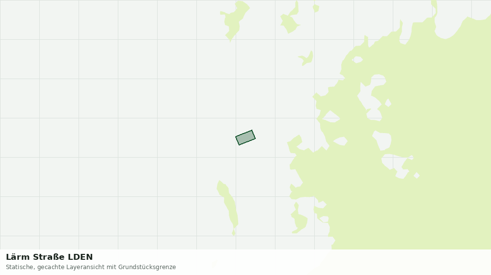 Statische Kartenansicht: Lärm Straße LDEN
