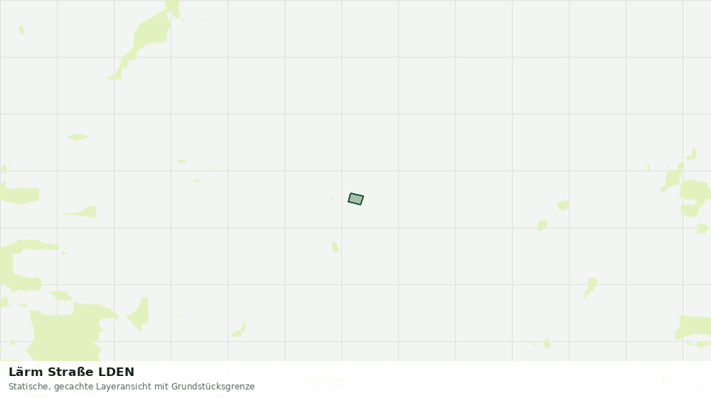 Statische Kartenansicht: Lärm Straße LDEN