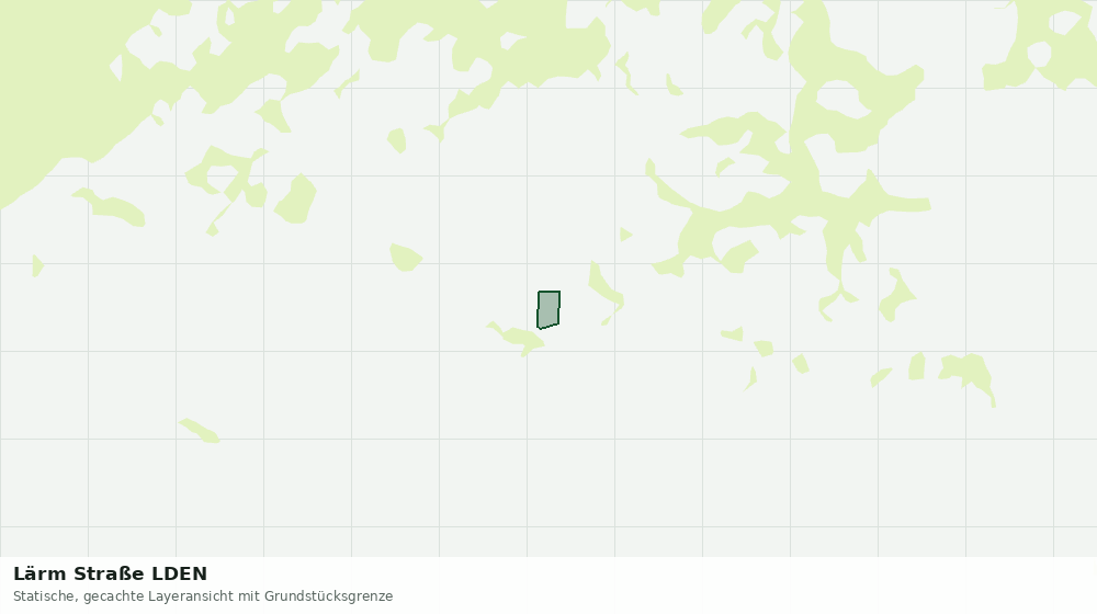 Statische Kartenansicht: Lärm Straße LDEN