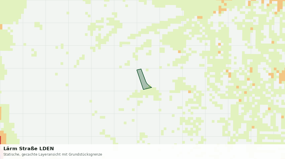 Statische Kartenansicht: Lärm Straße LDEN