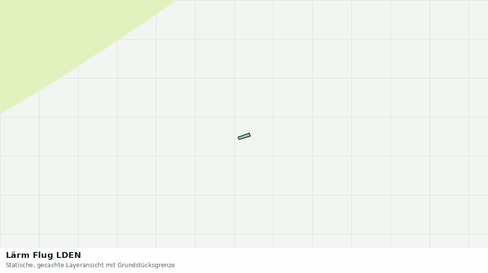 Statische Kartenansicht: Lärm Flug LDEN