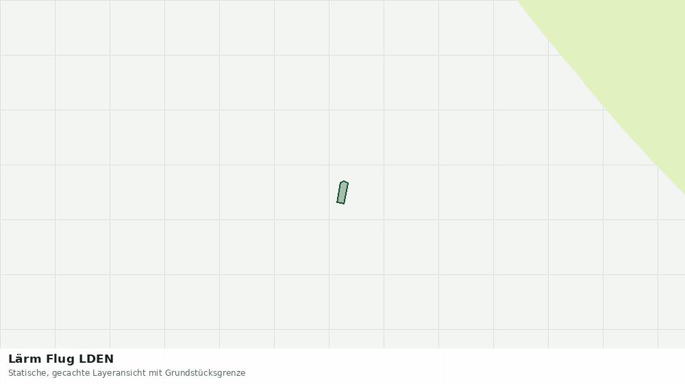 Statische Kartenansicht: Lärm Flug LDEN