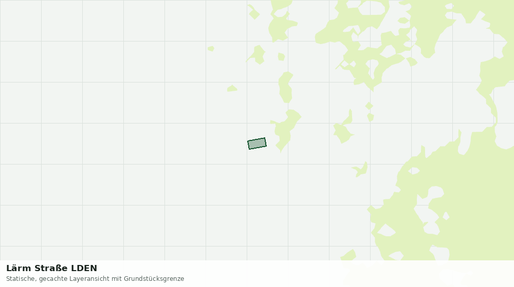Statische Kartenansicht: Lärm Straße LDEN
