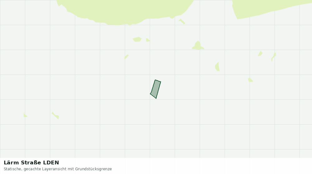 Statische Kartenansicht: Lärm Straße LDEN