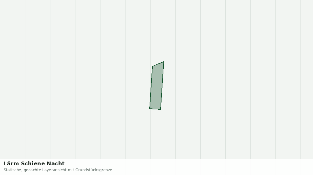Statische Kartenansicht: Lärm Schiene Nacht