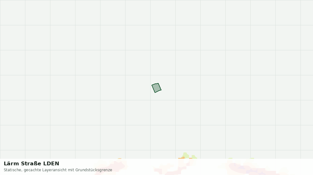 Statische Kartenansicht: Lärm Straße LDEN