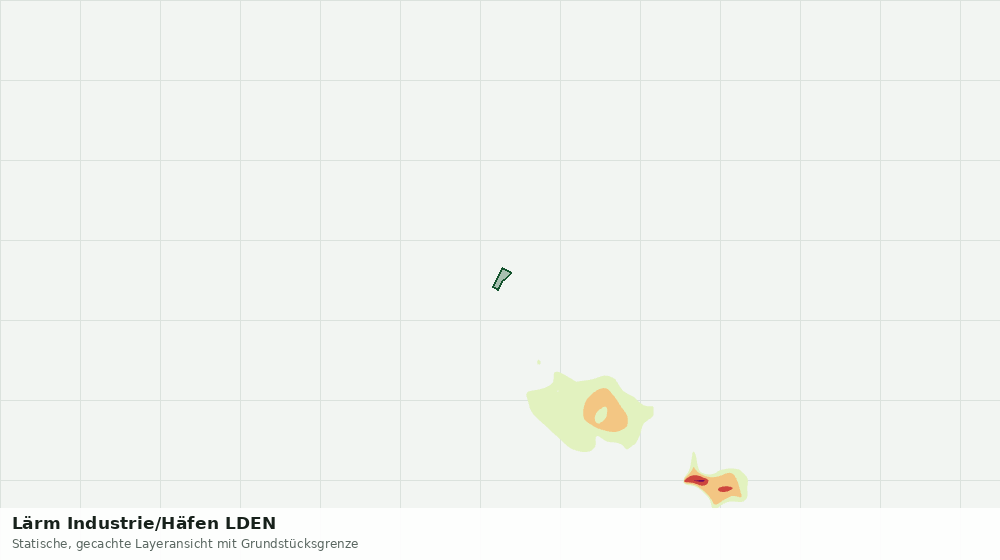 Statische Kartenansicht: Lärm Industrie/Häfen LDEN