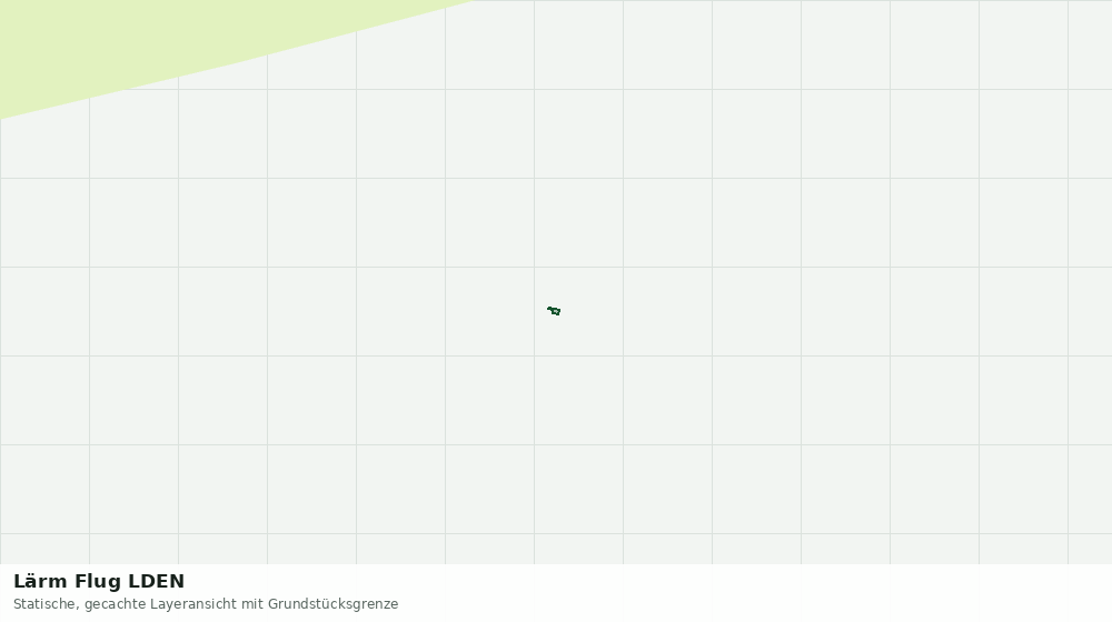 Statische Kartenansicht: Lärm Flug LDEN