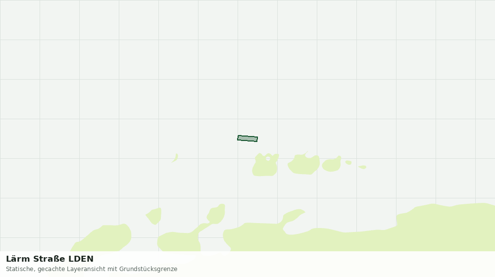 Statische Kartenansicht: Lärm Straße LDEN