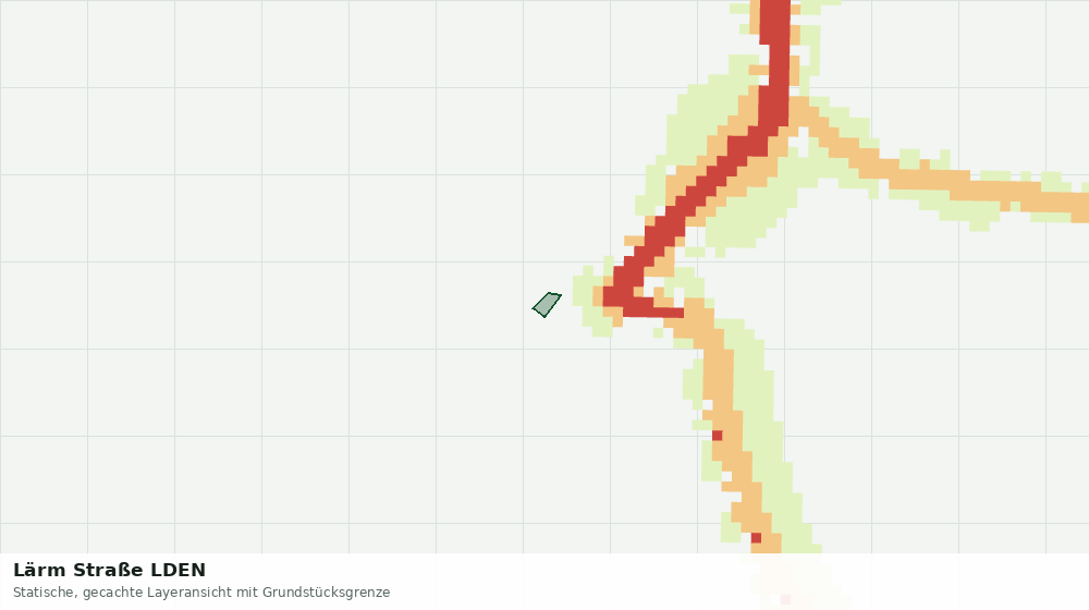 Statische Kartenansicht: Lärm Straße LDEN