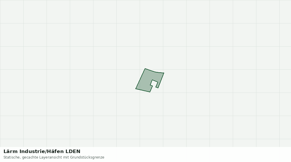 Statische Kartenansicht: Lärm Industrie/Häfen LDEN
