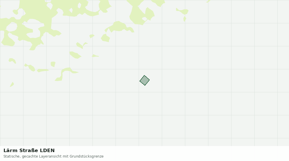 Statische Kartenansicht: Lärm Straße LDEN
