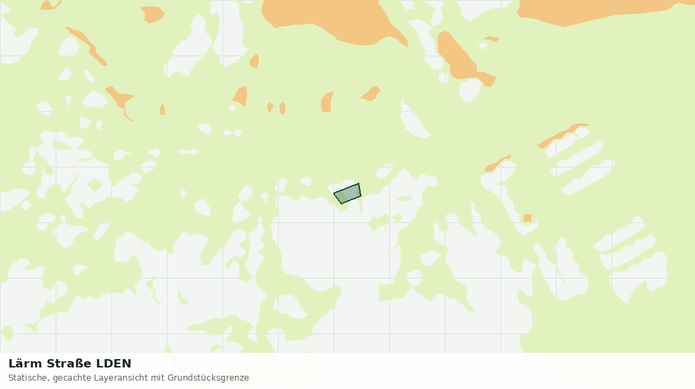 Statische Kartenansicht: Lärm Straße LDEN