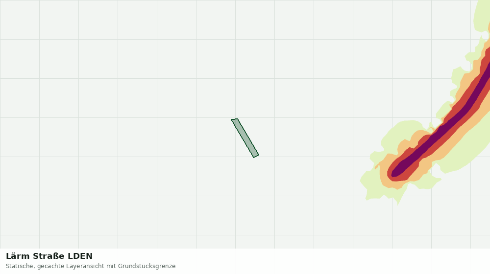 Statische Kartenansicht: Lärm Straße LDEN
