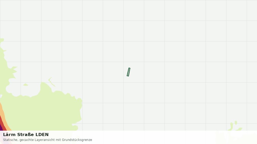Statische Kartenansicht: Lärm Straße LDEN