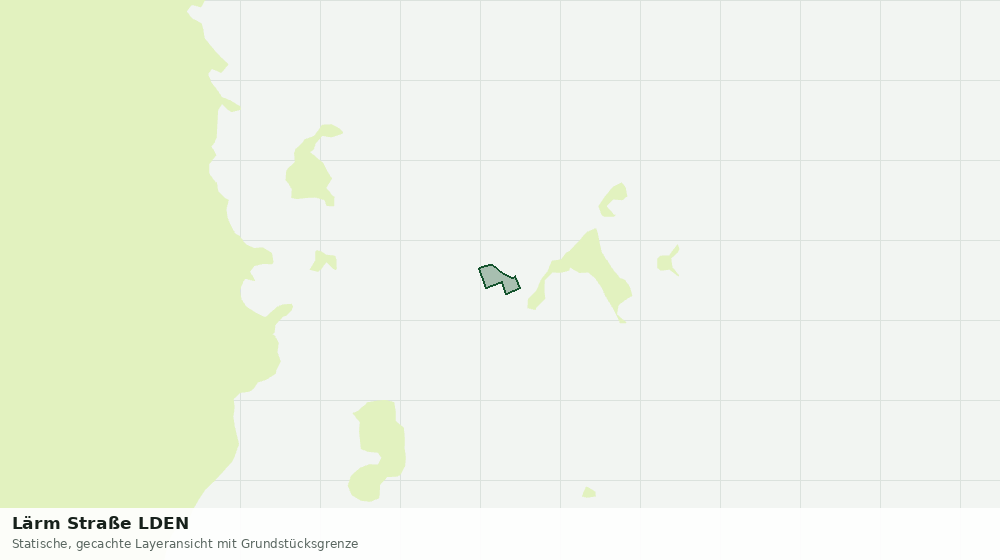 Statische Kartenansicht: Lärm Straße LDEN