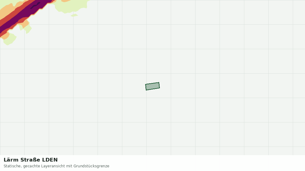 Statische Kartenansicht: Lärm Straße LDEN