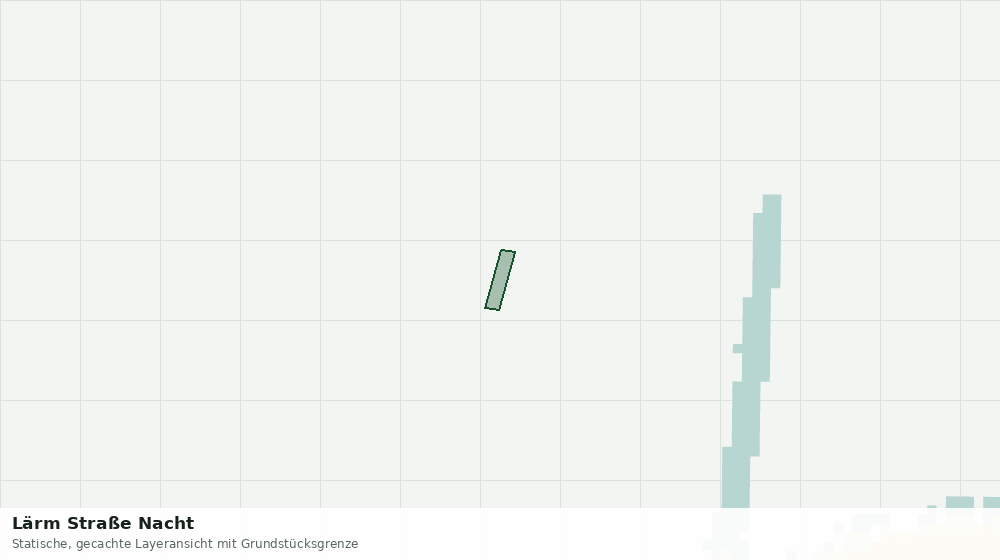 Statische Kartenansicht: Lärm Straße Nacht
