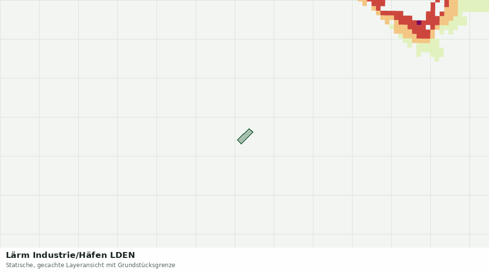 Statische Kartenansicht: Lärm Industrie/Häfen LDEN