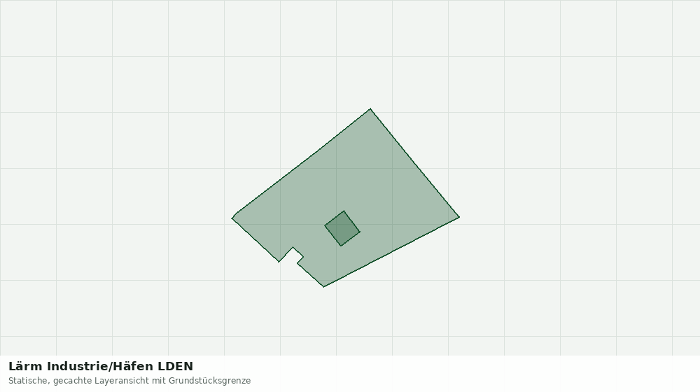 Statische Kartenansicht: Lärm Industrie/Häfen LDEN
