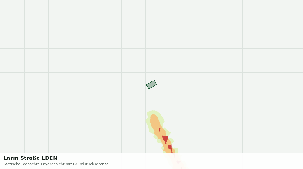 Statische Kartenansicht: Lärm Straße LDEN