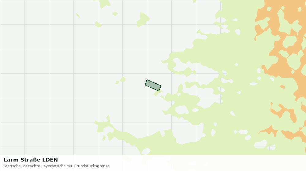Statische Kartenansicht: Lärm Straße LDEN