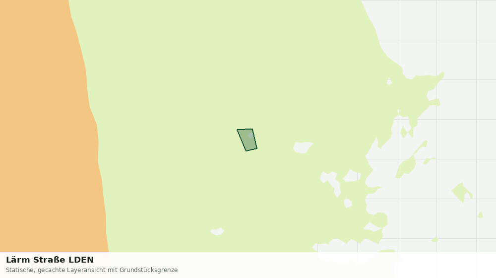 Statische Kartenansicht: Lärm Straße LDEN