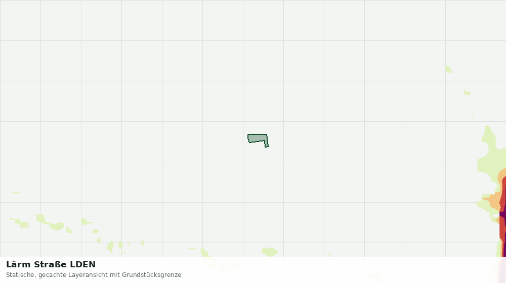 Statische Kartenansicht: Lärm Straße LDEN