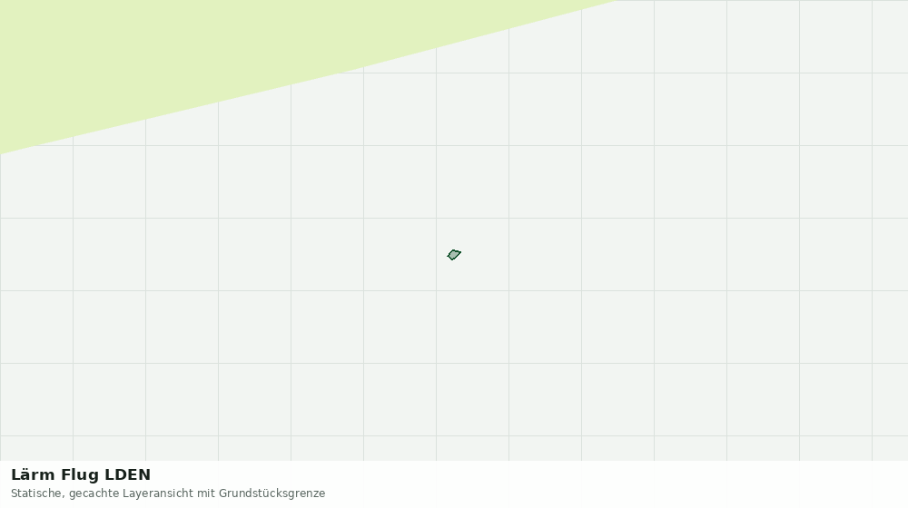 Statische Kartenansicht: Lärm Flug LDEN