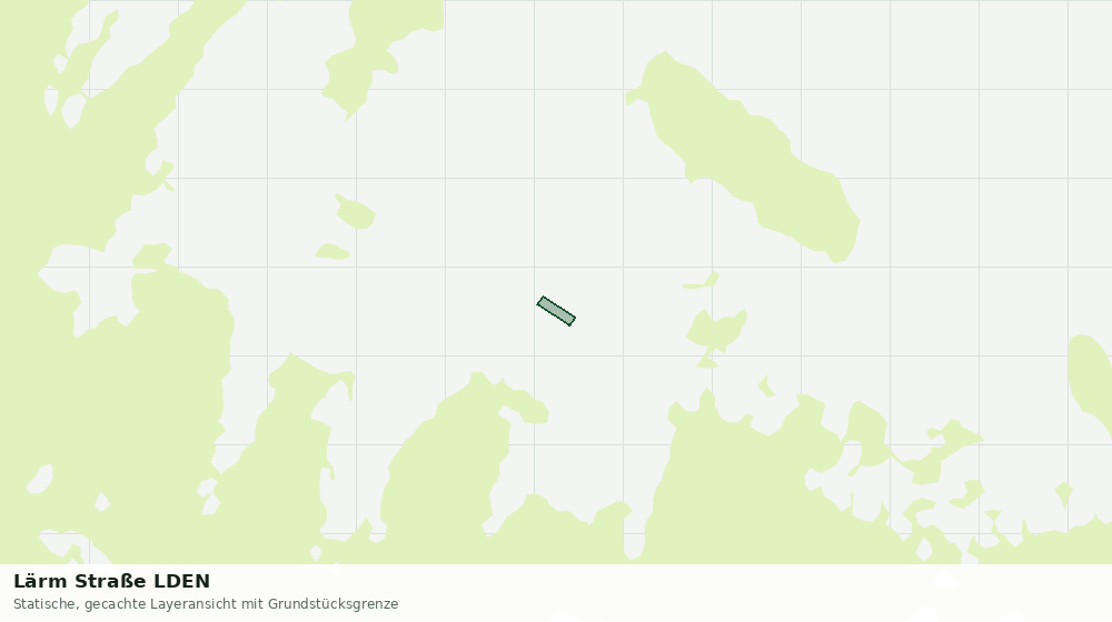 Statische Kartenansicht: Lärm Straße LDEN
