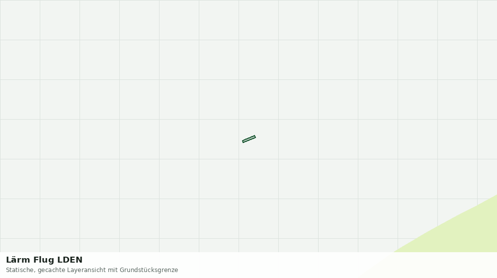 Statische Kartenansicht: Lärm Flug LDEN