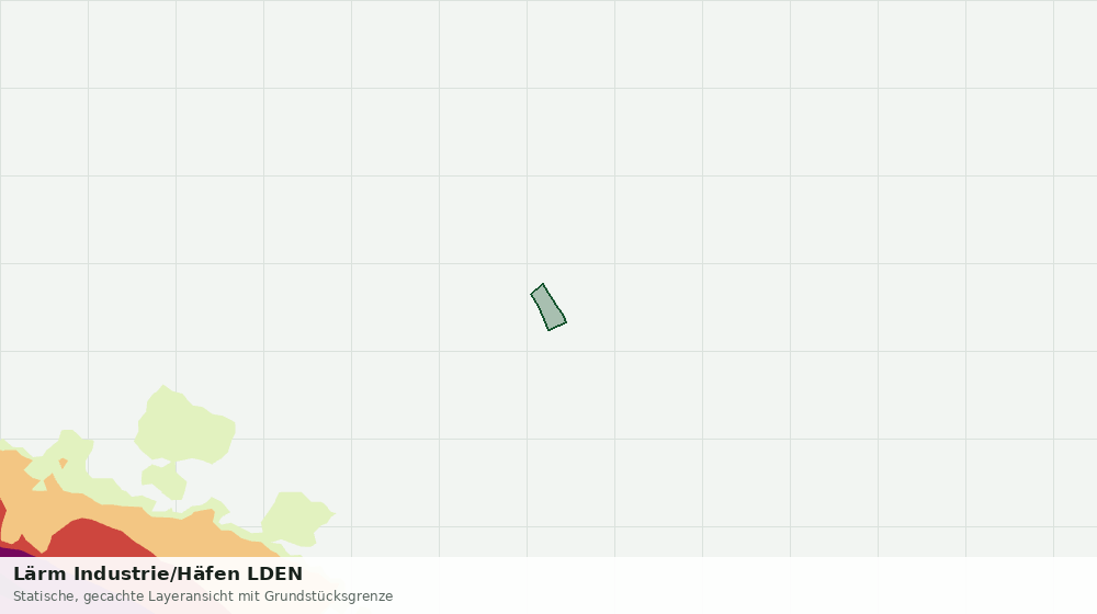 Statische Kartenansicht: Lärm Industrie/Häfen LDEN