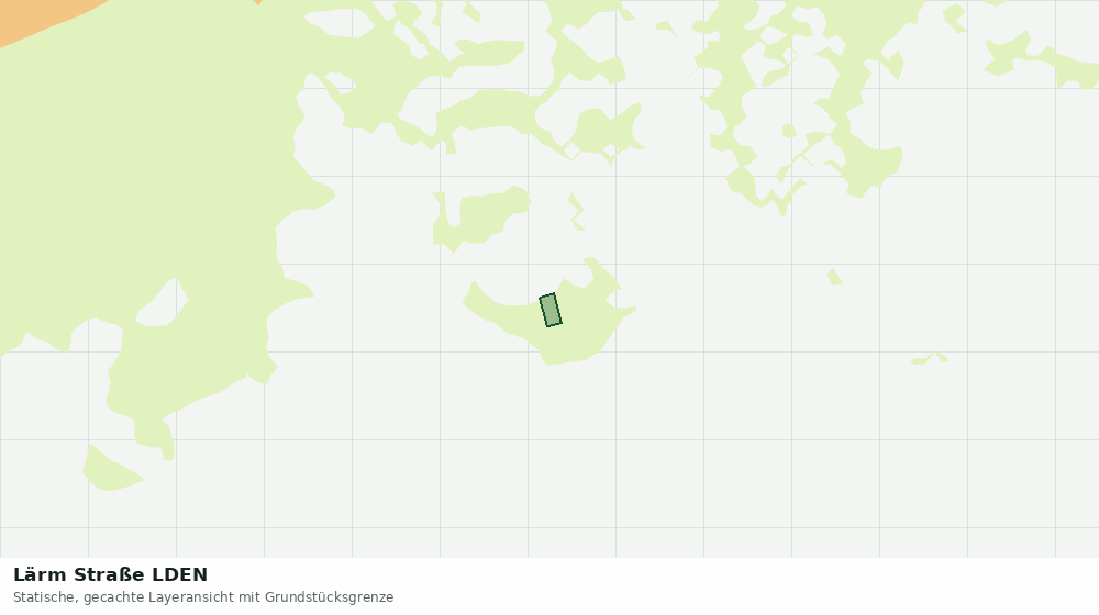 Statische Kartenansicht: Lärm Straße LDEN