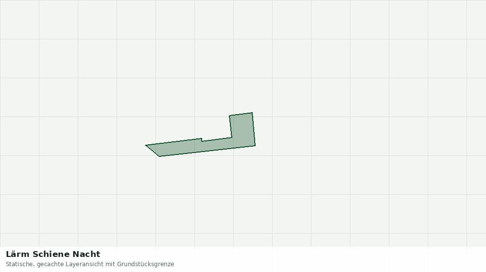 Statische Kartenansicht: Lärm Schiene Nacht