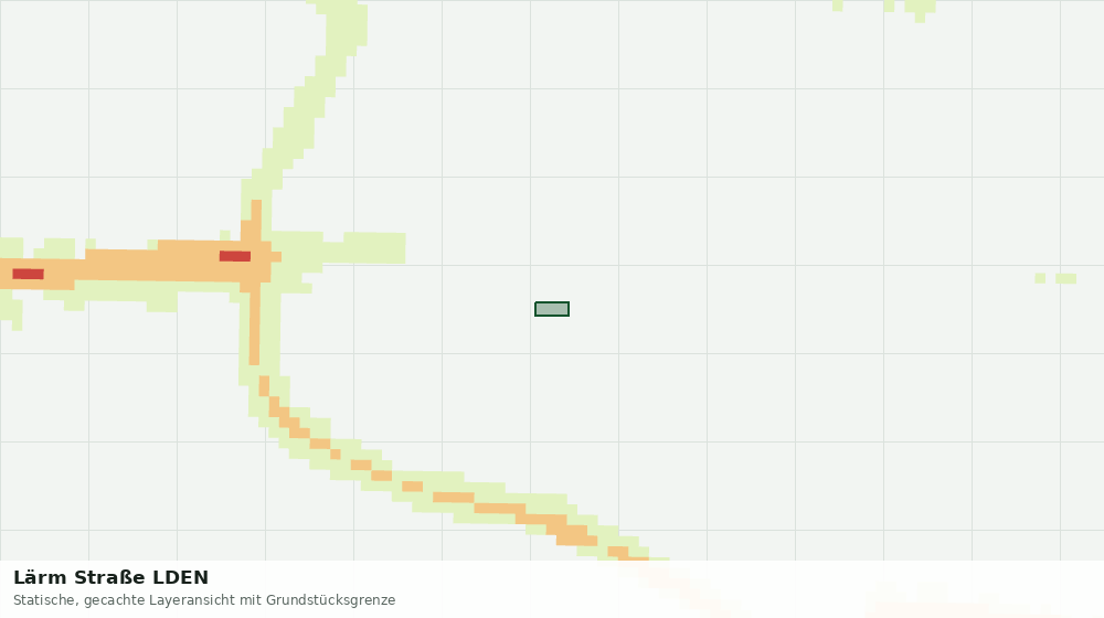 Statische Kartenansicht: Lärm Straße LDEN