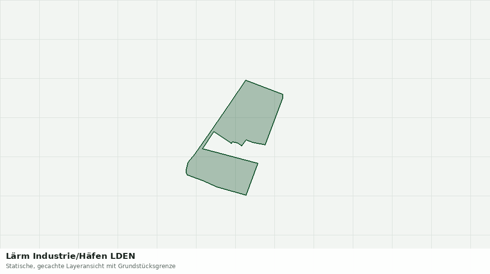 Statische Kartenansicht: Lärm Industrie/Häfen LDEN